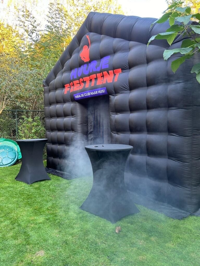 aufblasbare disco mieten