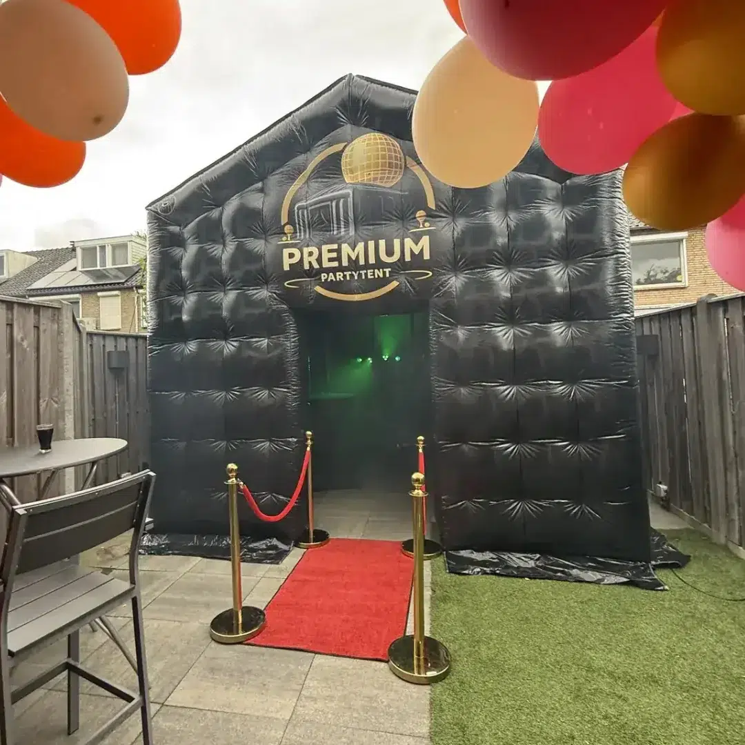 Aufblasbare Disco mieten für dein Gartenfest